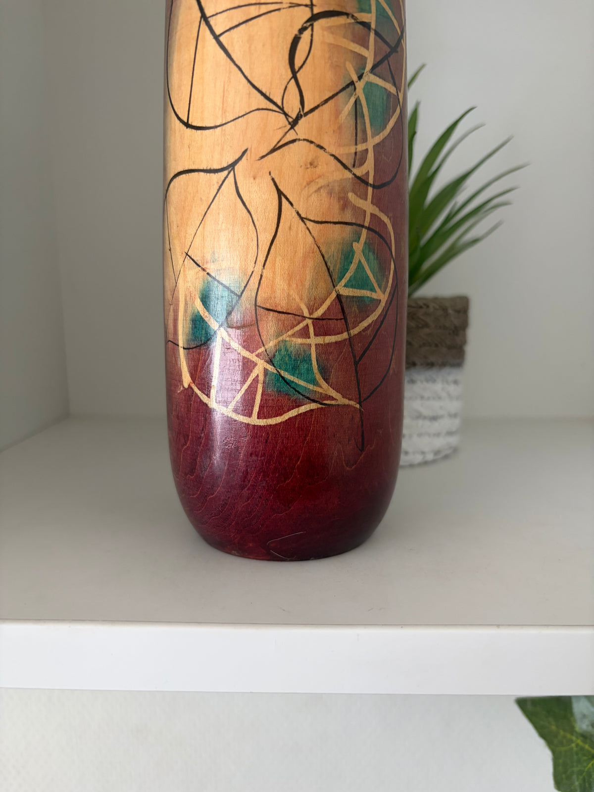 Vintage Sosaku kokeshi by Kato Masami