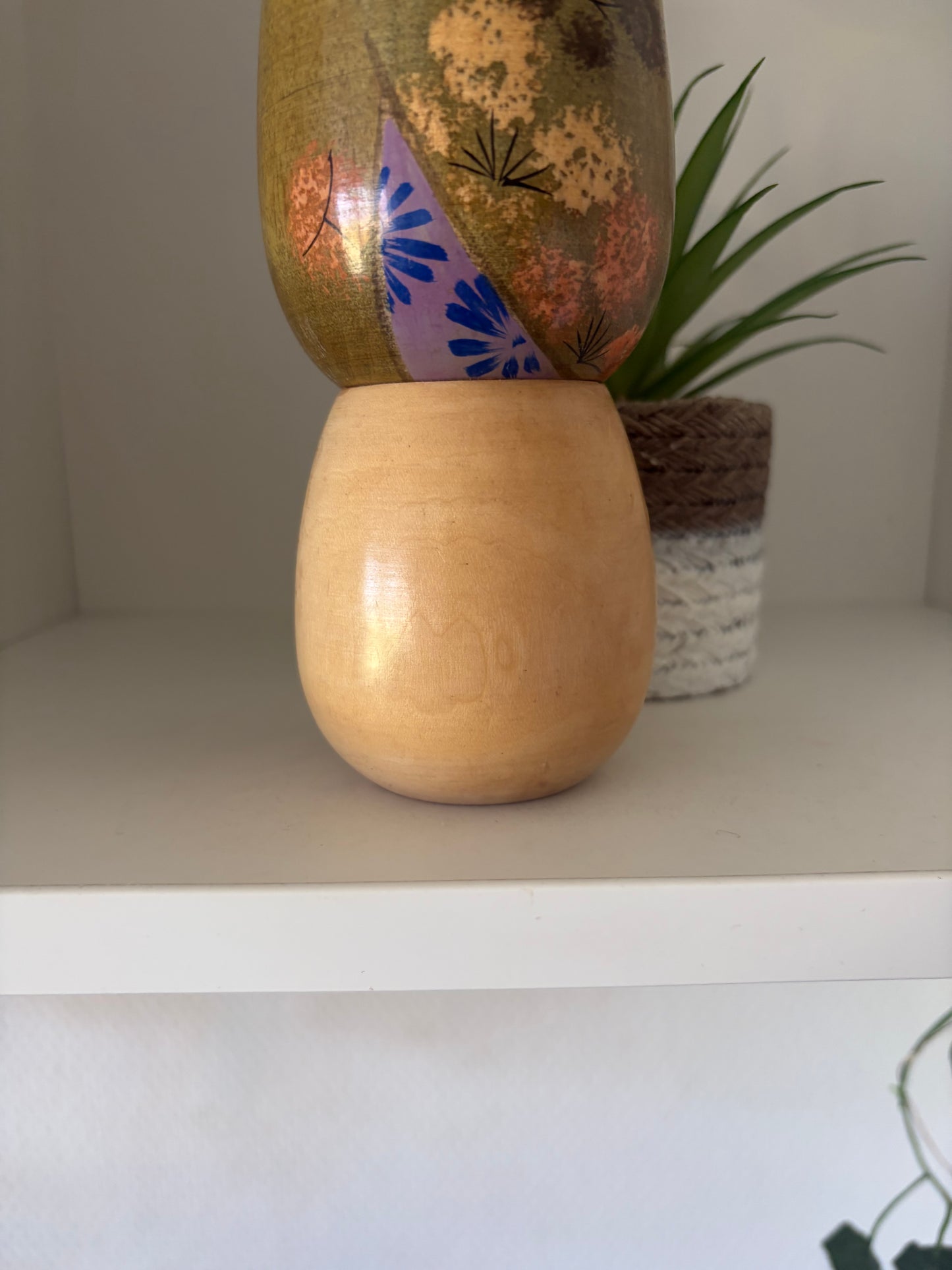 Rare Vintage Sosaku kokeshi by Kato Masami (1925-)