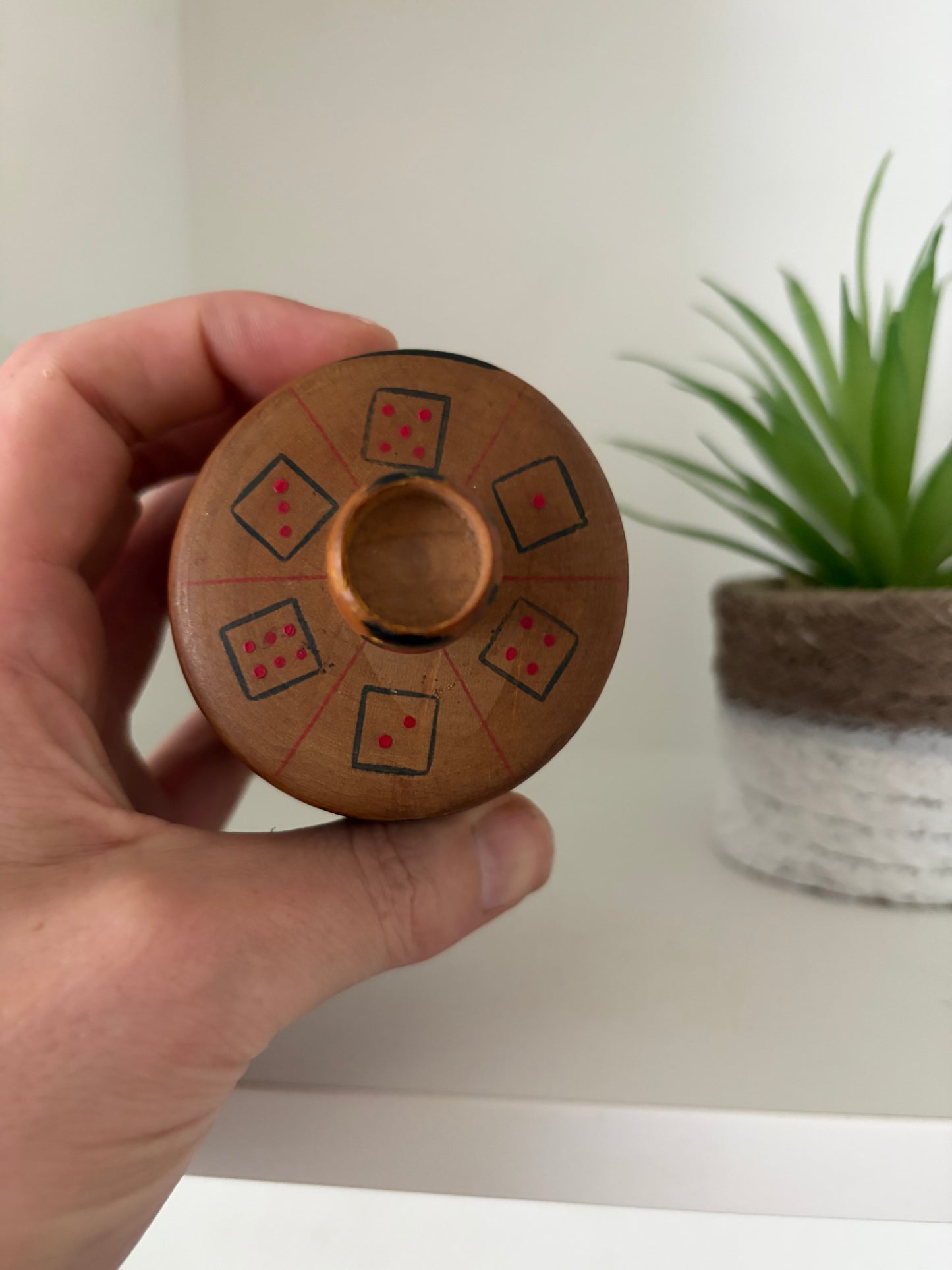 Vintage Daruma kokeshi by Toku