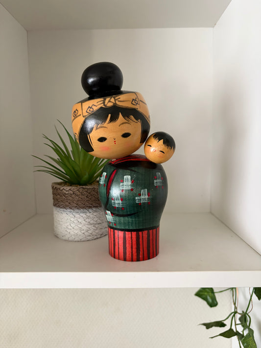 Vintage Creative kokeshi by Hajime Miyashita(1940-)