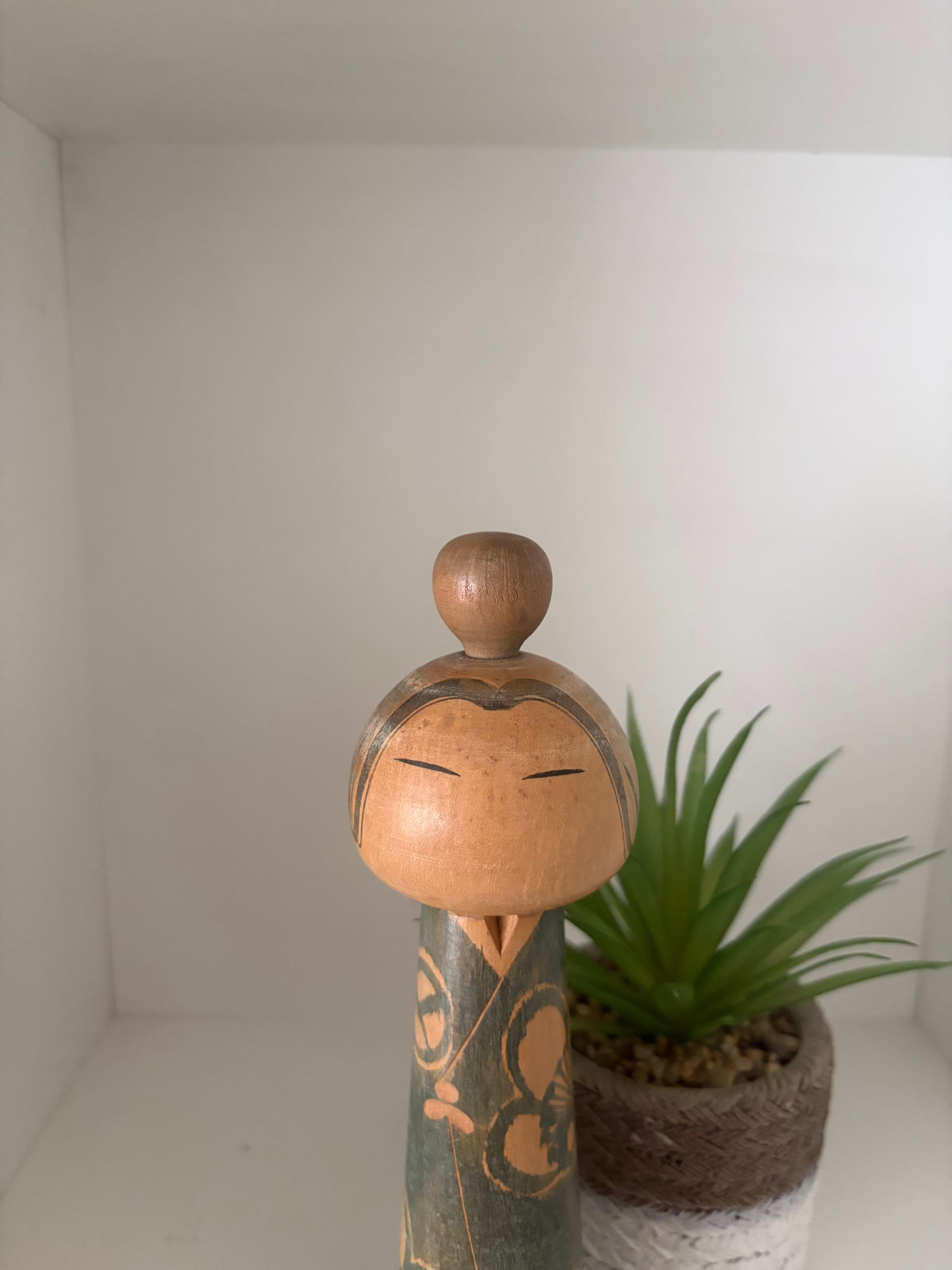 Vintage creative kokeshi by Issetsu Kuribayashi (1924-2011)