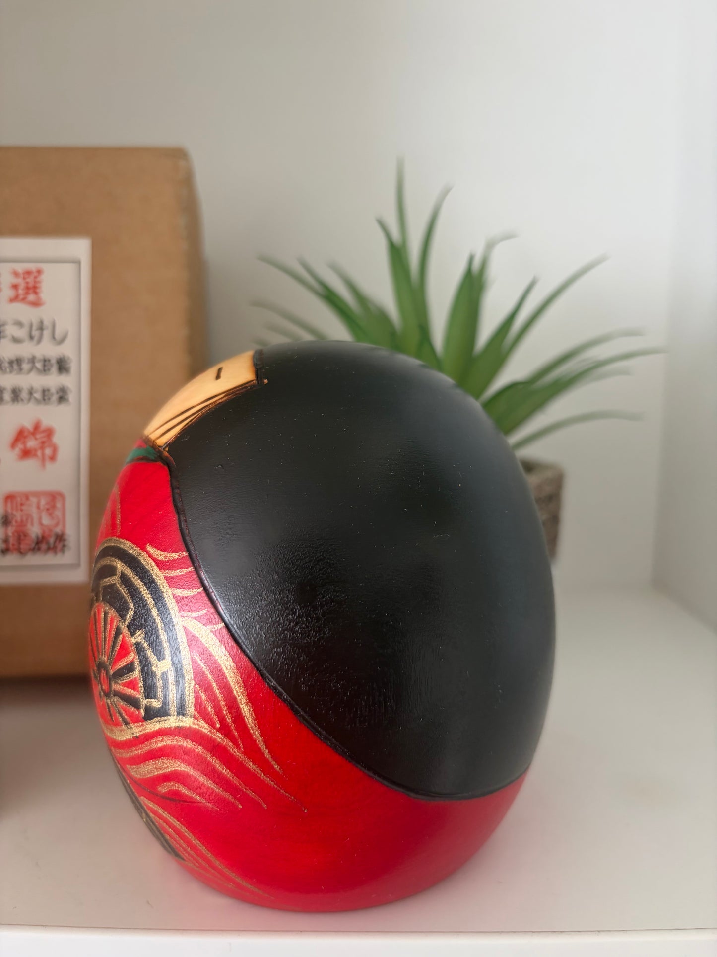 Vintage creative kokeshi by Hajime Miyashita (1940-)