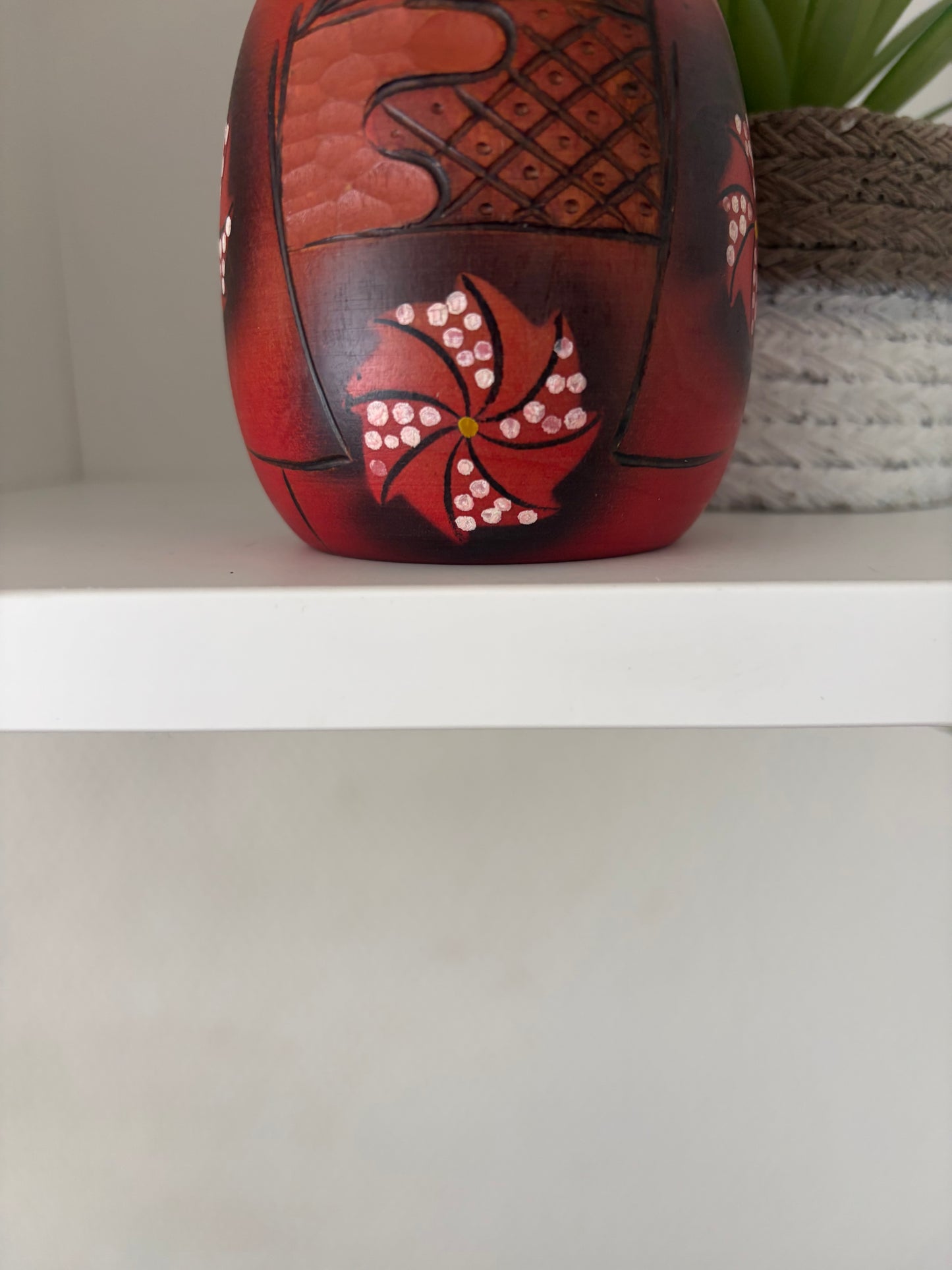 Vintage Gumma Kokeshi by Masae Fujikawa(1942-2015)