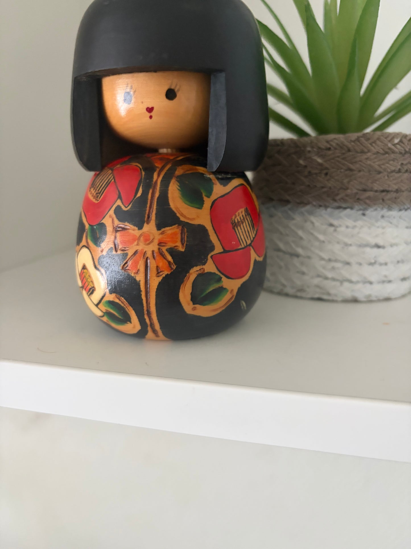 Vintage Sosaku kokeshi by Miyama Keiji