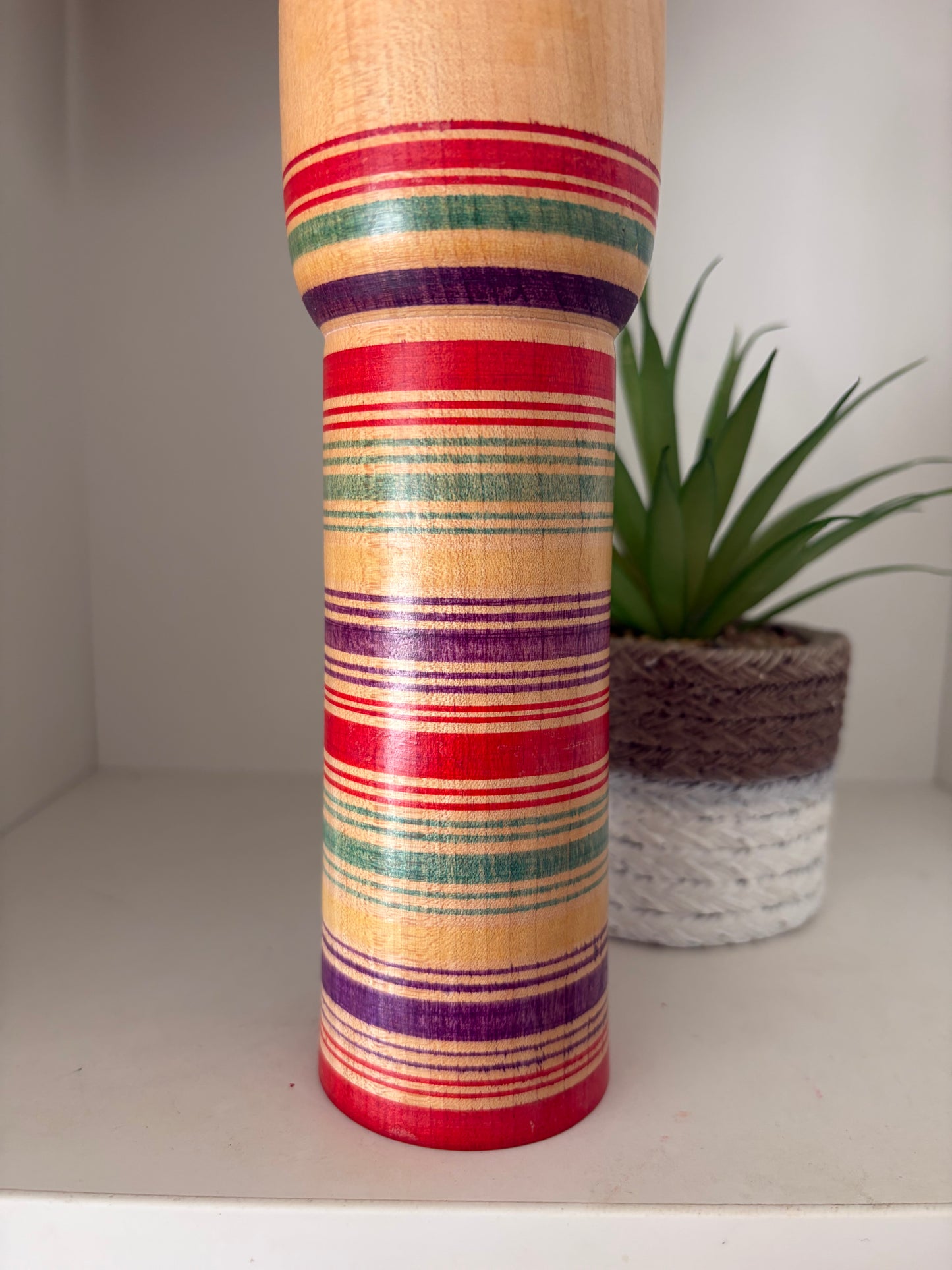 Vintage Tsugaro Kokeshi by Okuse Tetsunori (1940-1992)