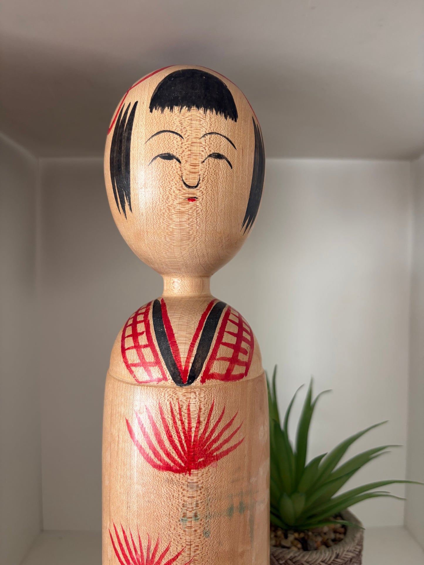 Vintage traditional Kijiyama kokeshi by Onodera Shigeichi