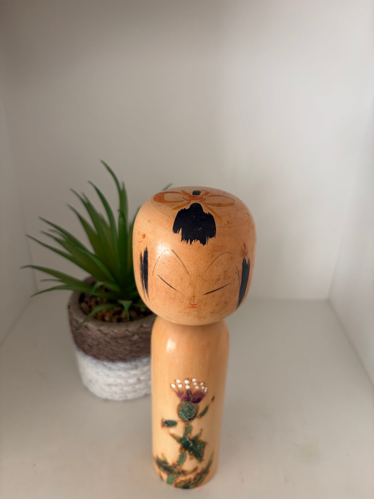 Vintage Creative Kokeshi By Takahashi Akinori (1957-)