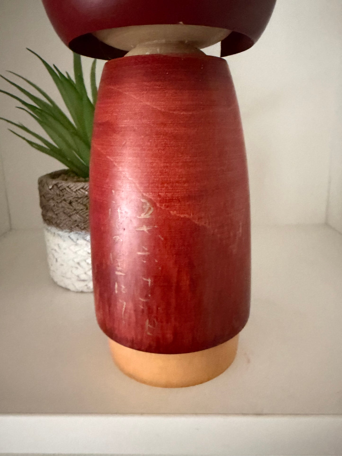 Vintage Sosaku kokeshi by Sato Suigai (1920-)