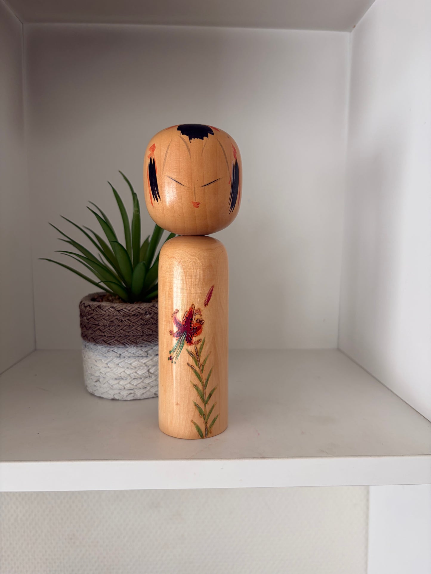 Vintage Creative Kokeshi By Takahashi Akinori (1957-)
