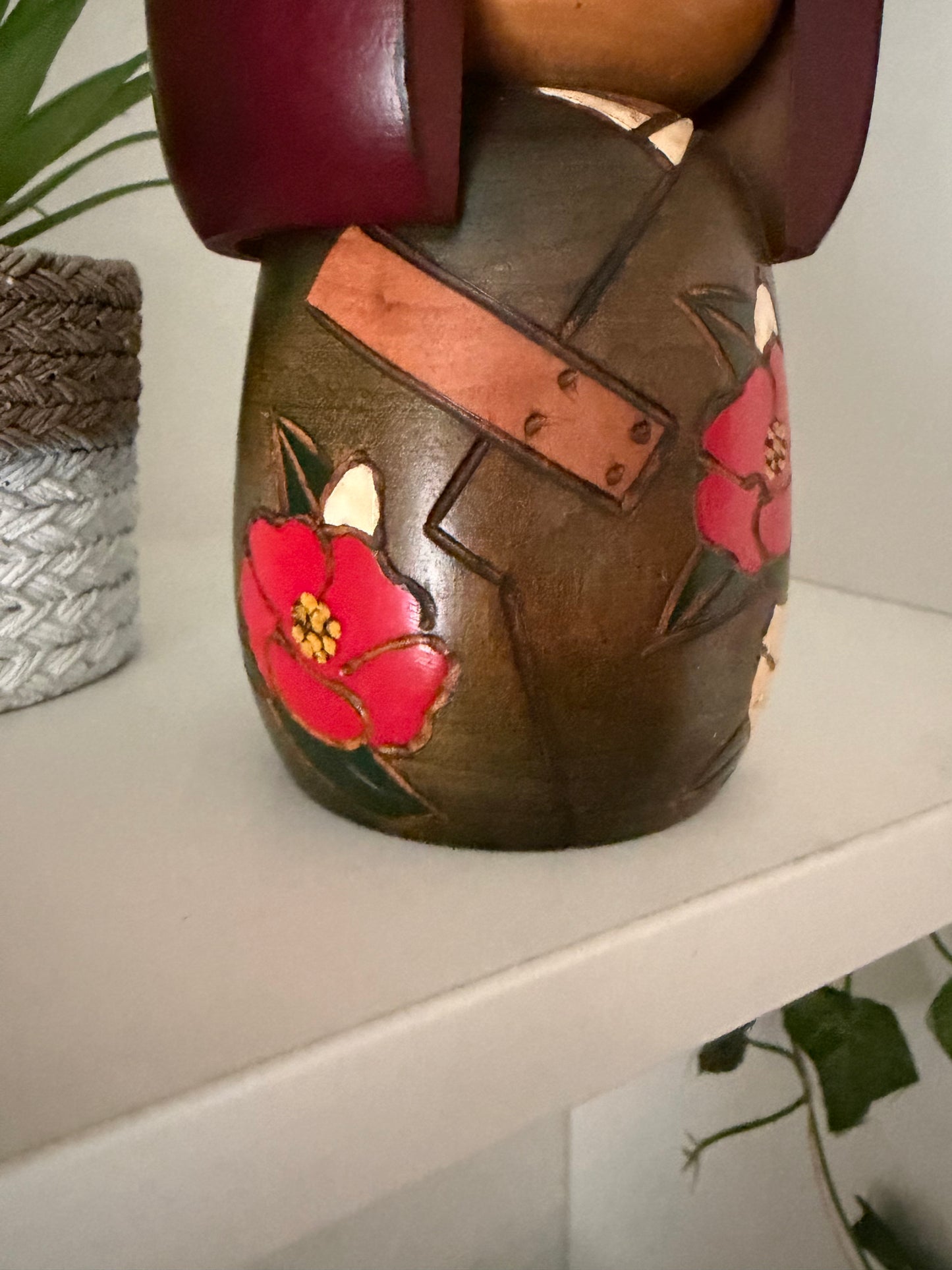 Vintage Gumma kokeshi by kisaku