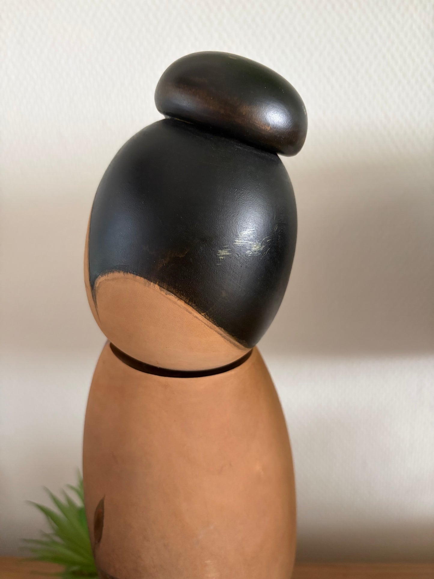 Exclusive vintage Sosaku kokeshi by Aoki Ryoka (1931-)