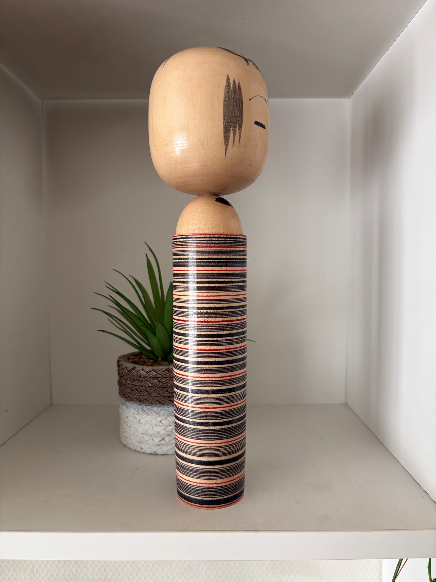 Rare Vintage Creative Kokeshi By Kahei Katase (1922-2015)