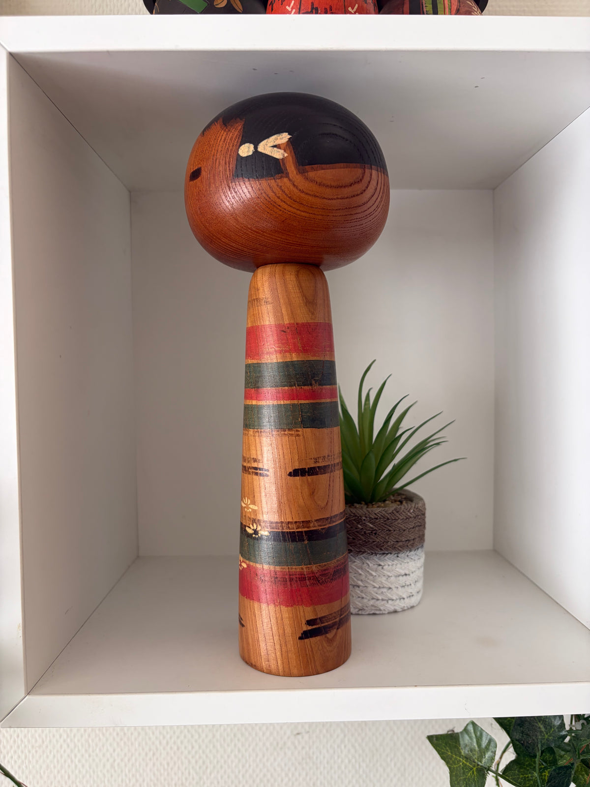 Vintage Sosaku kokeshi by Sanpei Yamakawa (1926-2012)