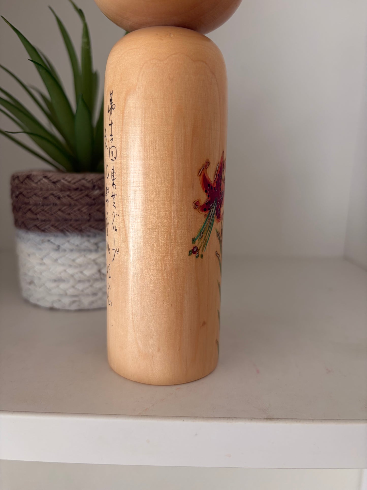 Vintage Creative Kokeshi By Takahashi Akinori (1957-)
