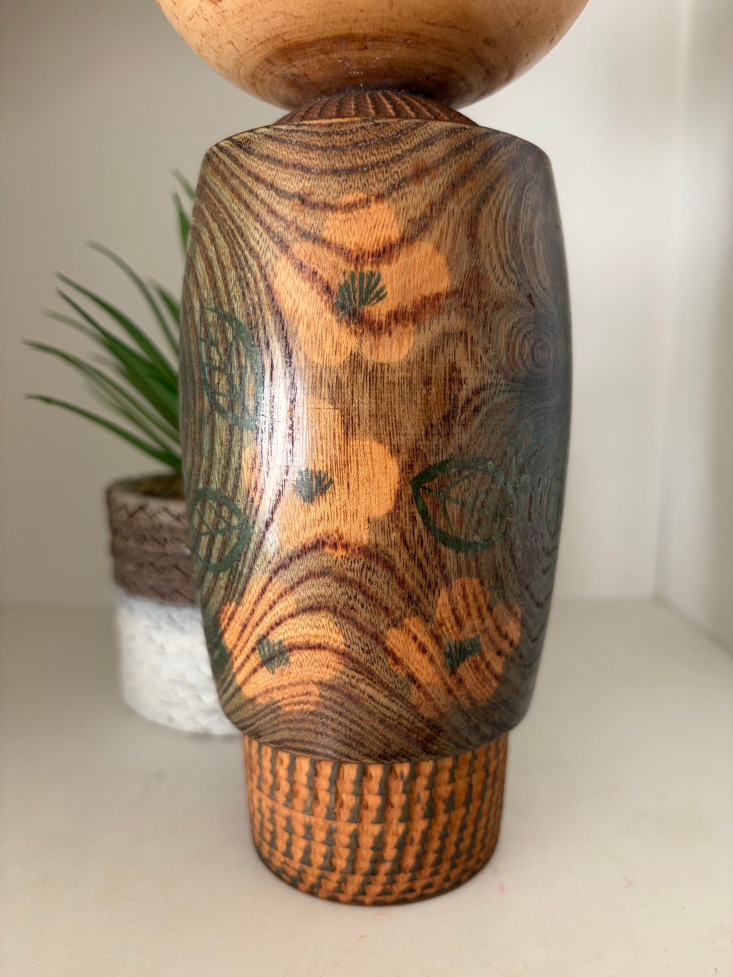 Vintage creative kokeshi by Tamura Noboru