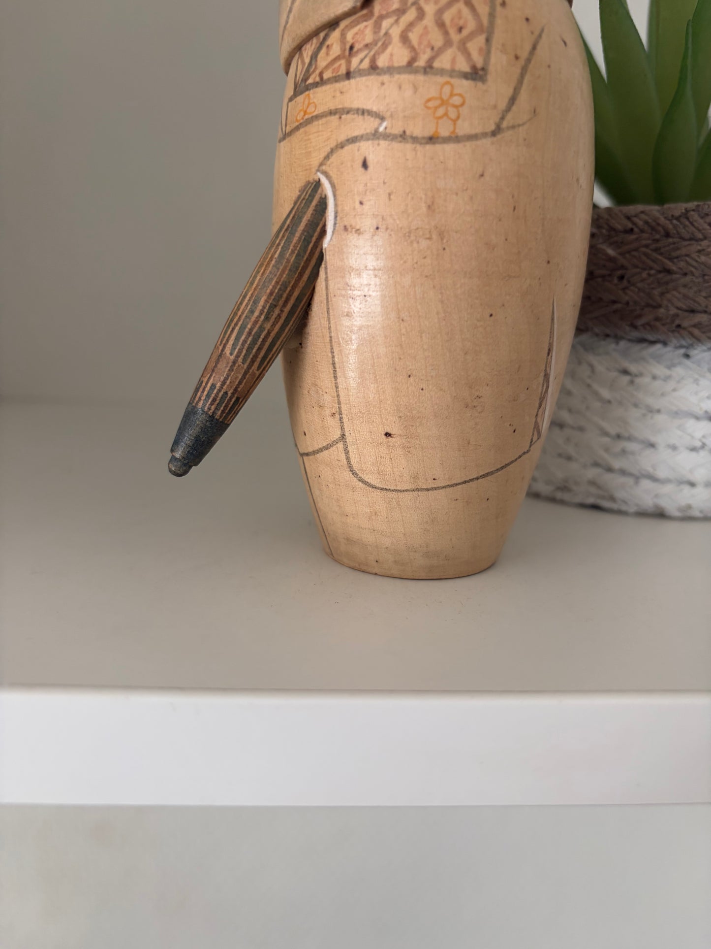 Rare vintage Sosaku kokeshi by Imai Tamamizu