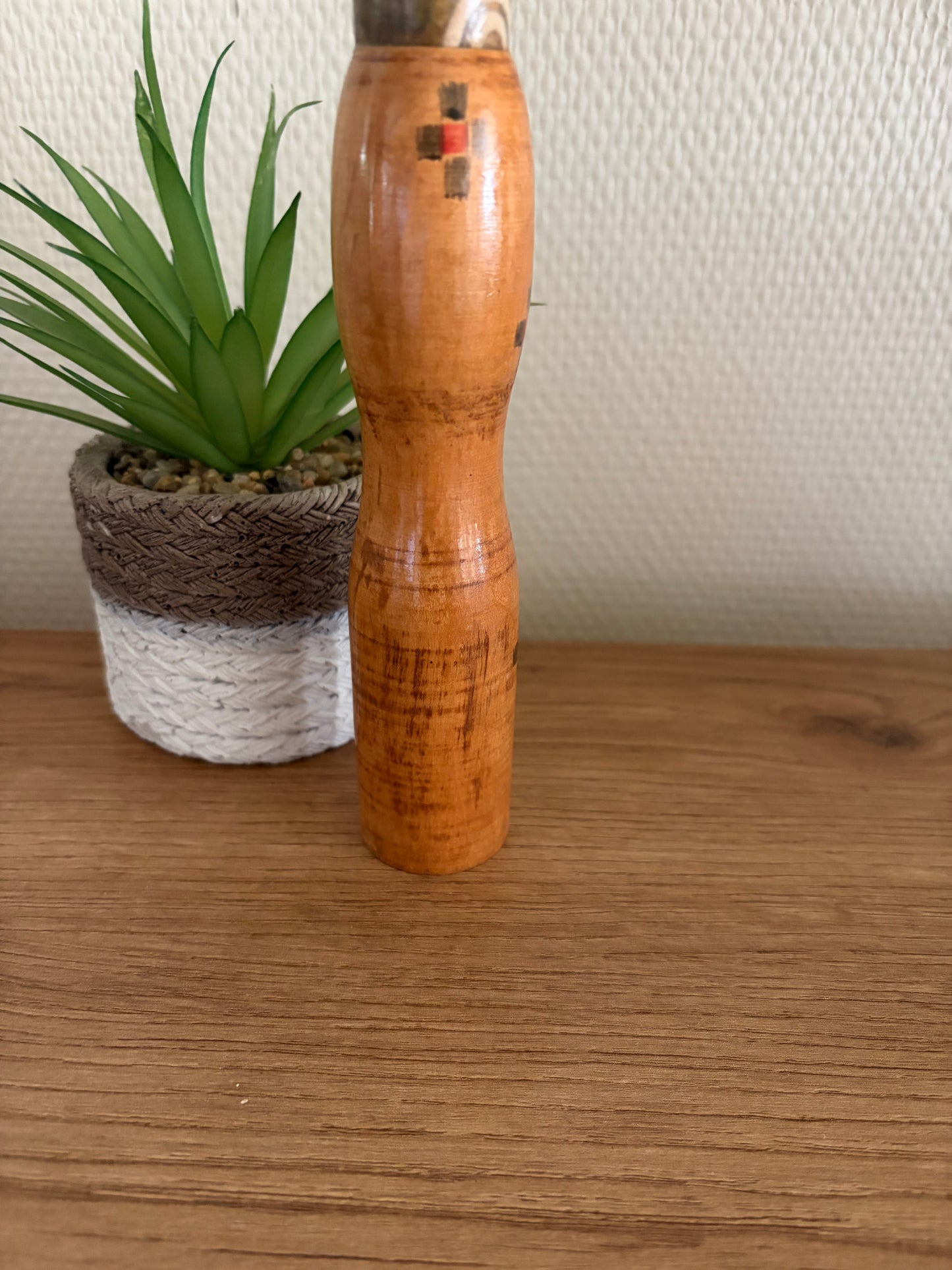 Rare vintage creative kokeshi by Inosuke Kobayashi (1931-)