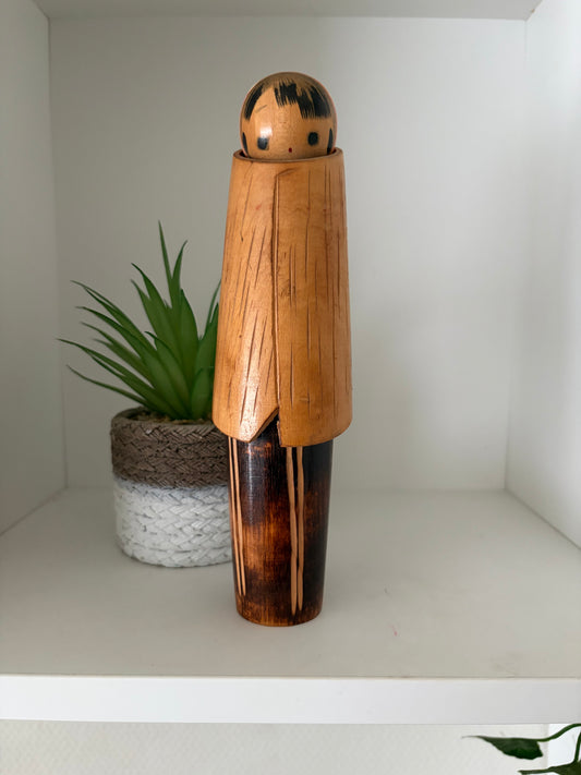Rare vintage Yukinko kokeshi by Takeda Masashi (1930-)