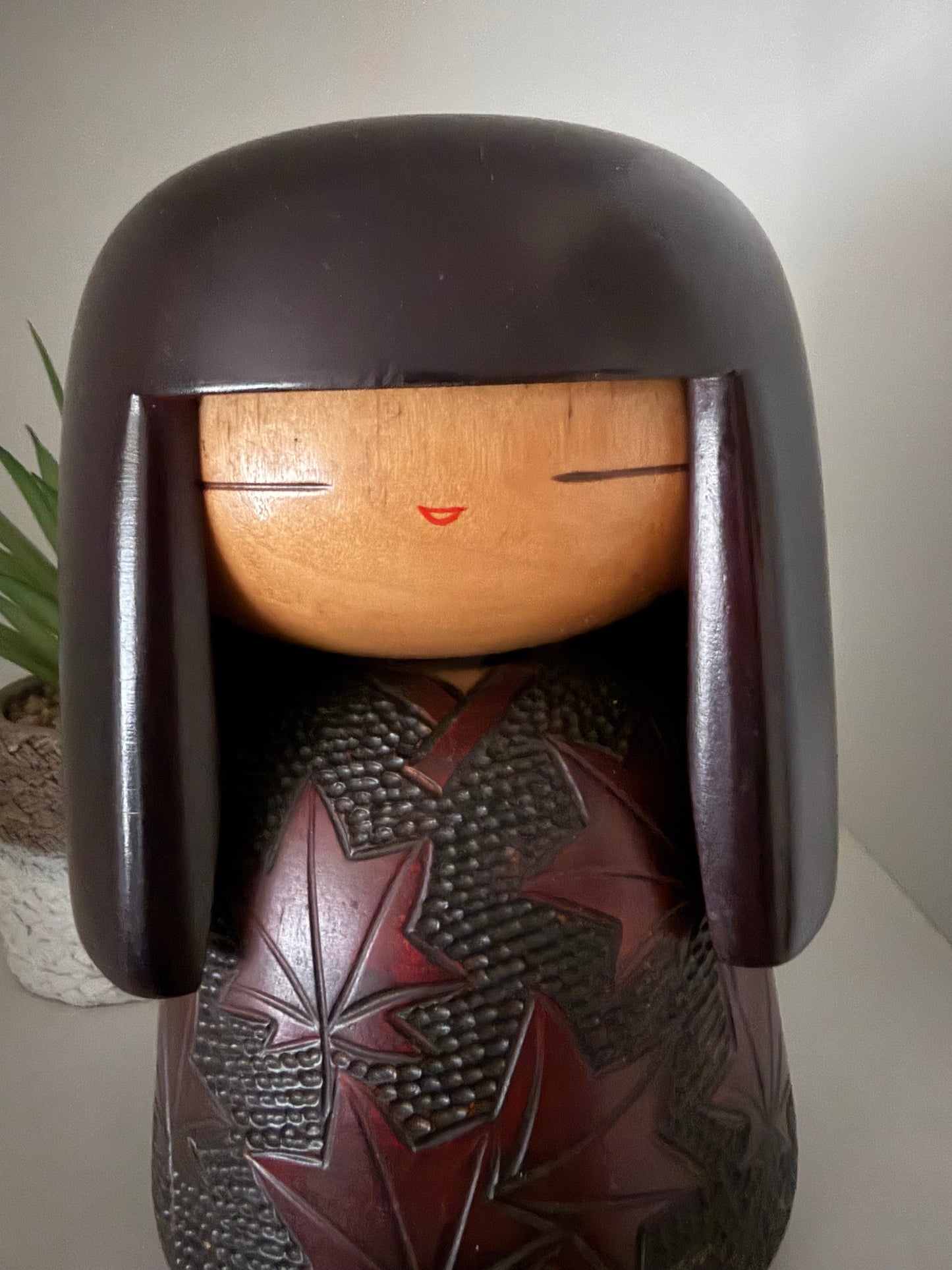 Vintage Gumma kokeshi by Sumitani Kohji