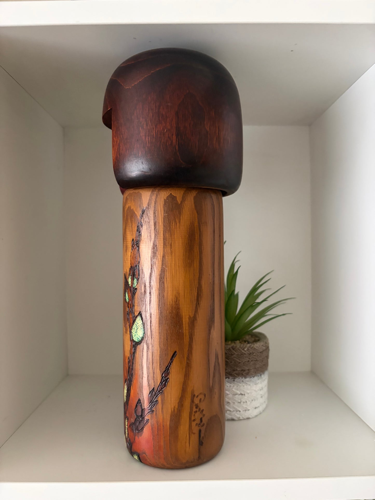Big vintage Gumma Kokeshi by Usaburo