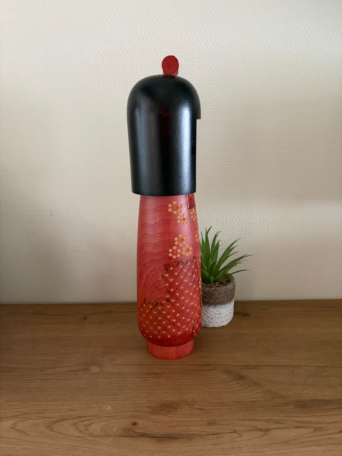 Vintage XL Gumma Kokeshi made by Kazuo Takamizawa (1927-)