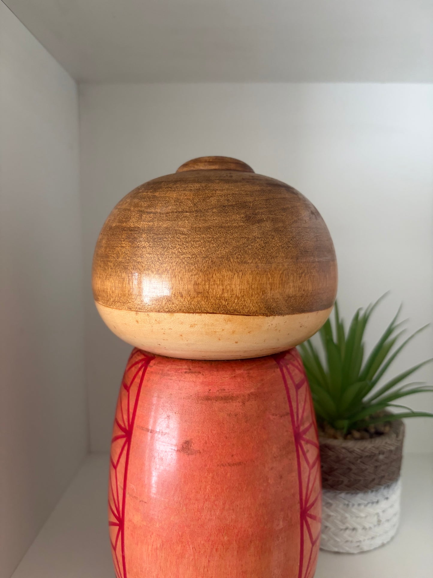 Rare Vintage Sosaku kokeshi by Toa Sekiguchi (1942-)