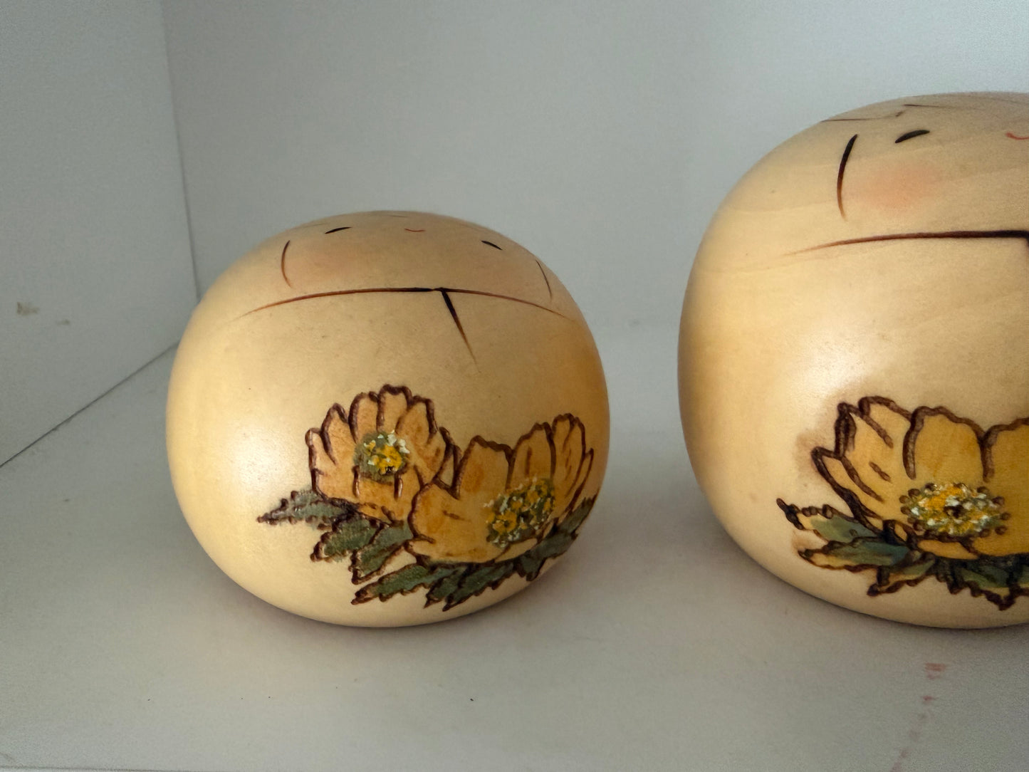 Vintage creative kokeshi by Usaburo