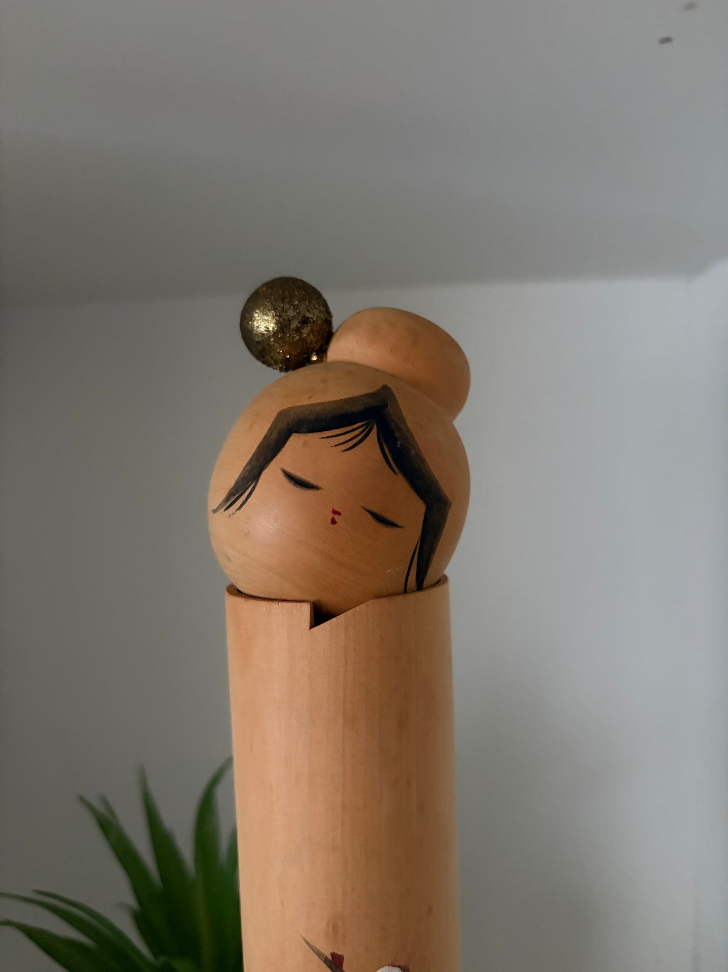 Vintage Sosaku kokeshi by Kato Hiroshi