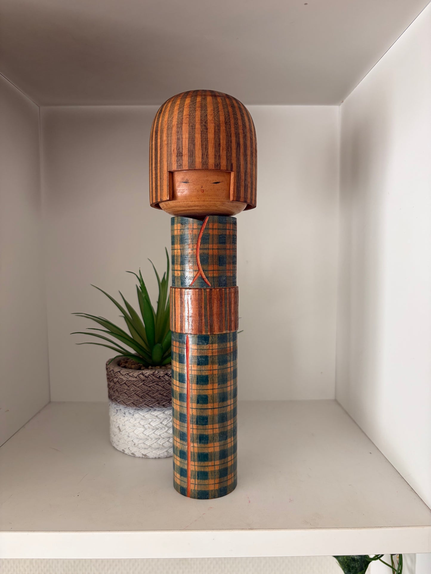 Rare vintage Sosaku kokeshi by Sansaku Sekiguchi (1925-2018)