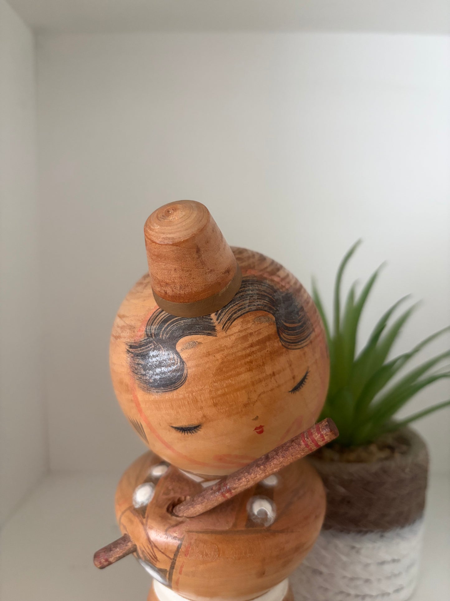 Rare Vintage creative kokeshi by Sansaku Sekiguchi (1925-2018)