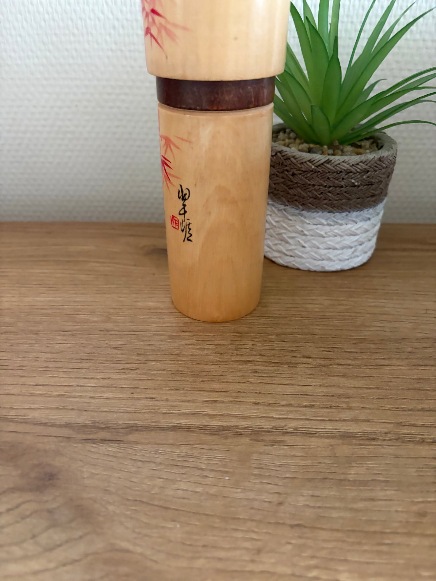 Vintage Sosaku kokeshi by Sato Suigai (1920-)