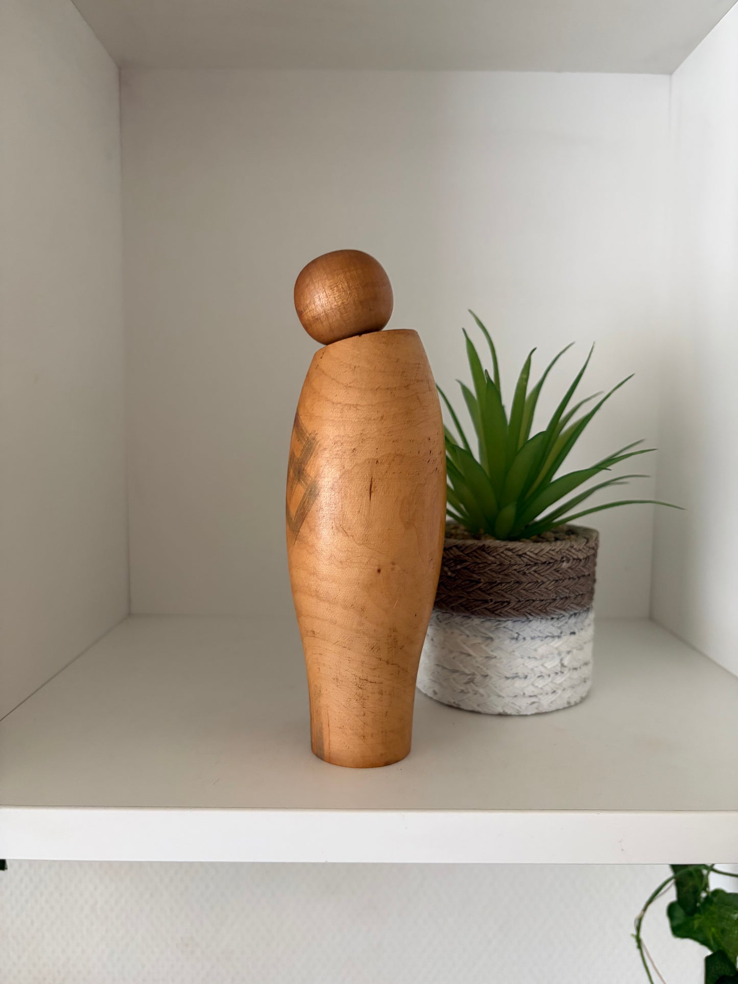 Vintage Sosaku kokeshi - Mother and Child