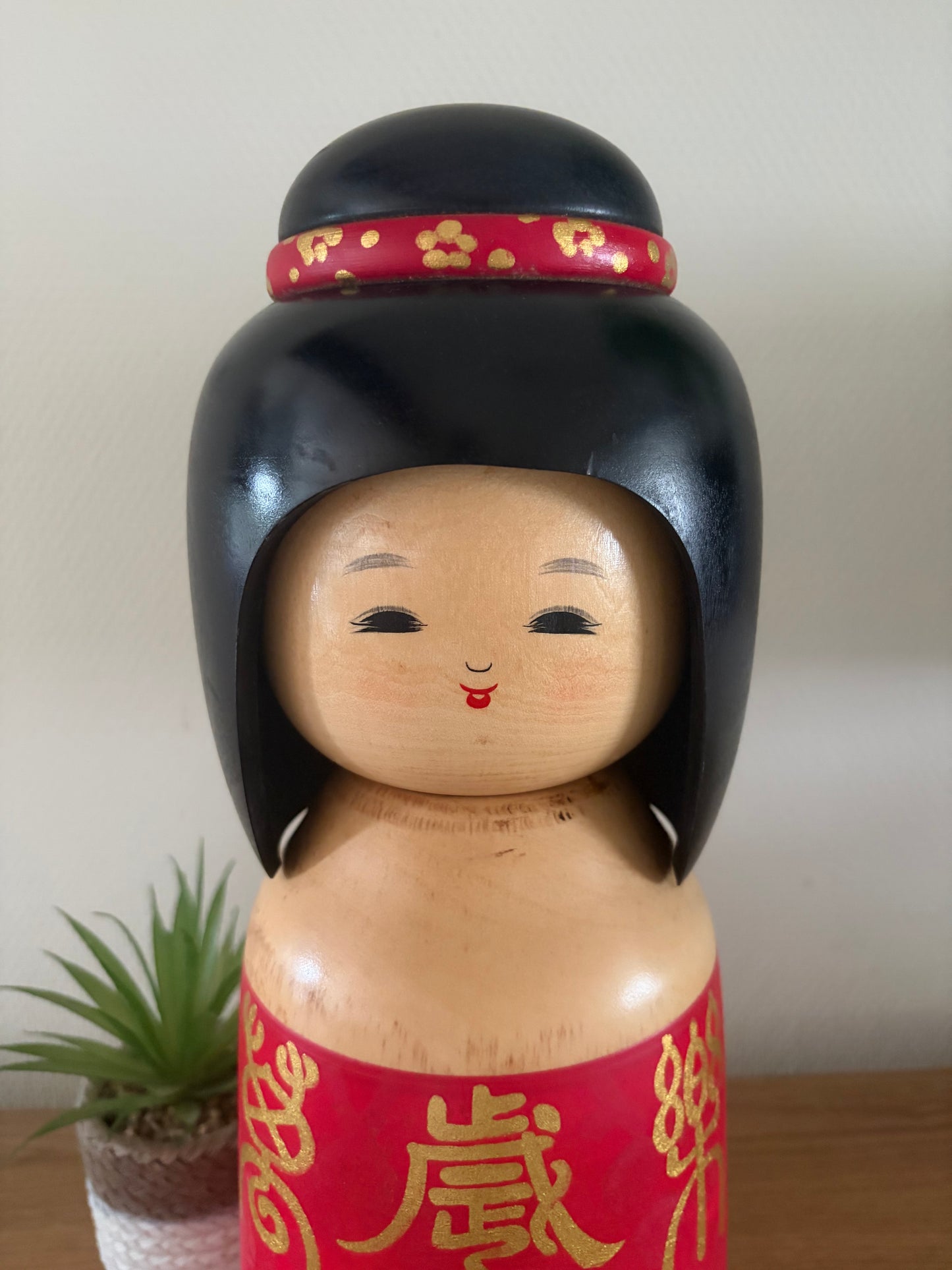 Exclusive vintage Creative kokeshi by Sato Kouson