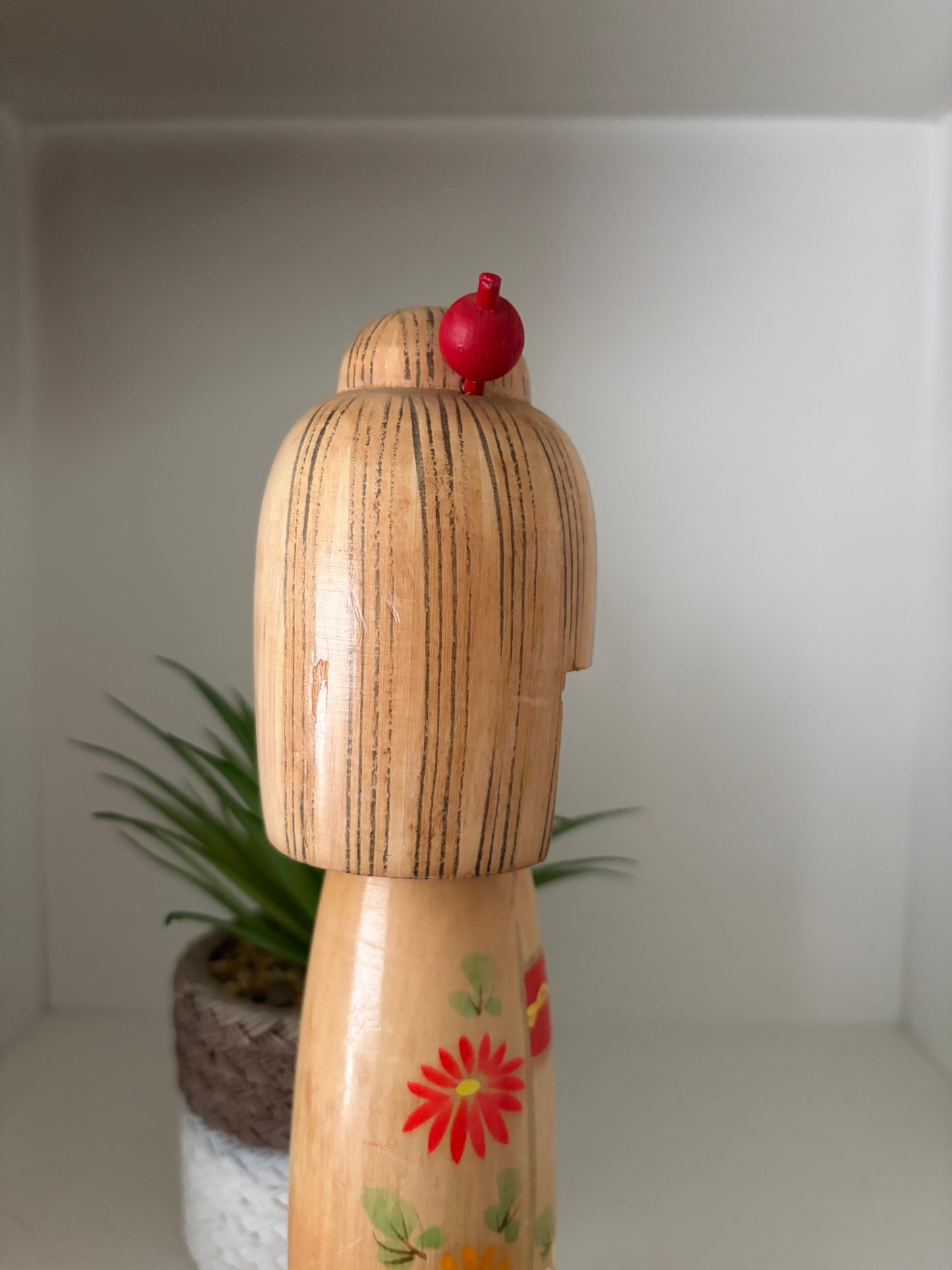 Vintage Sosaku kokeshi by Hajime Miyashita (1940-)
