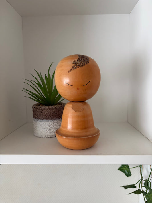 Exclusive Vintage Sosaku Kokeshi by Tanaka Harumasa (1916-1966)
