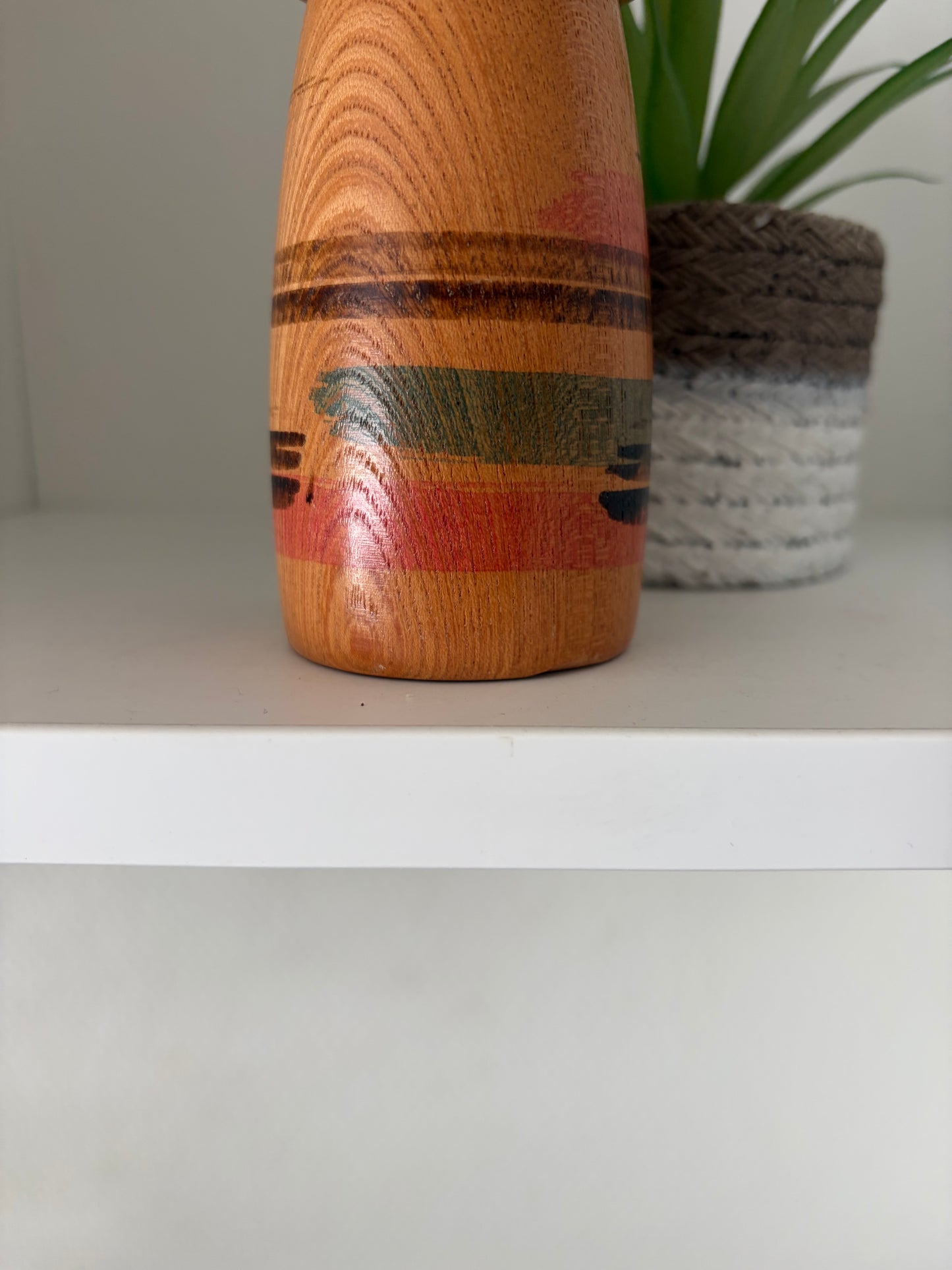 vintage creative kokeshi made by Sanpei Yamanaka (1926-2012)