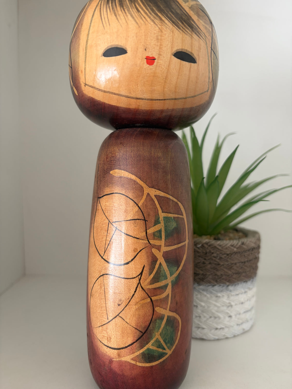 Vintage Sosaku kokeshi by Kato Masami