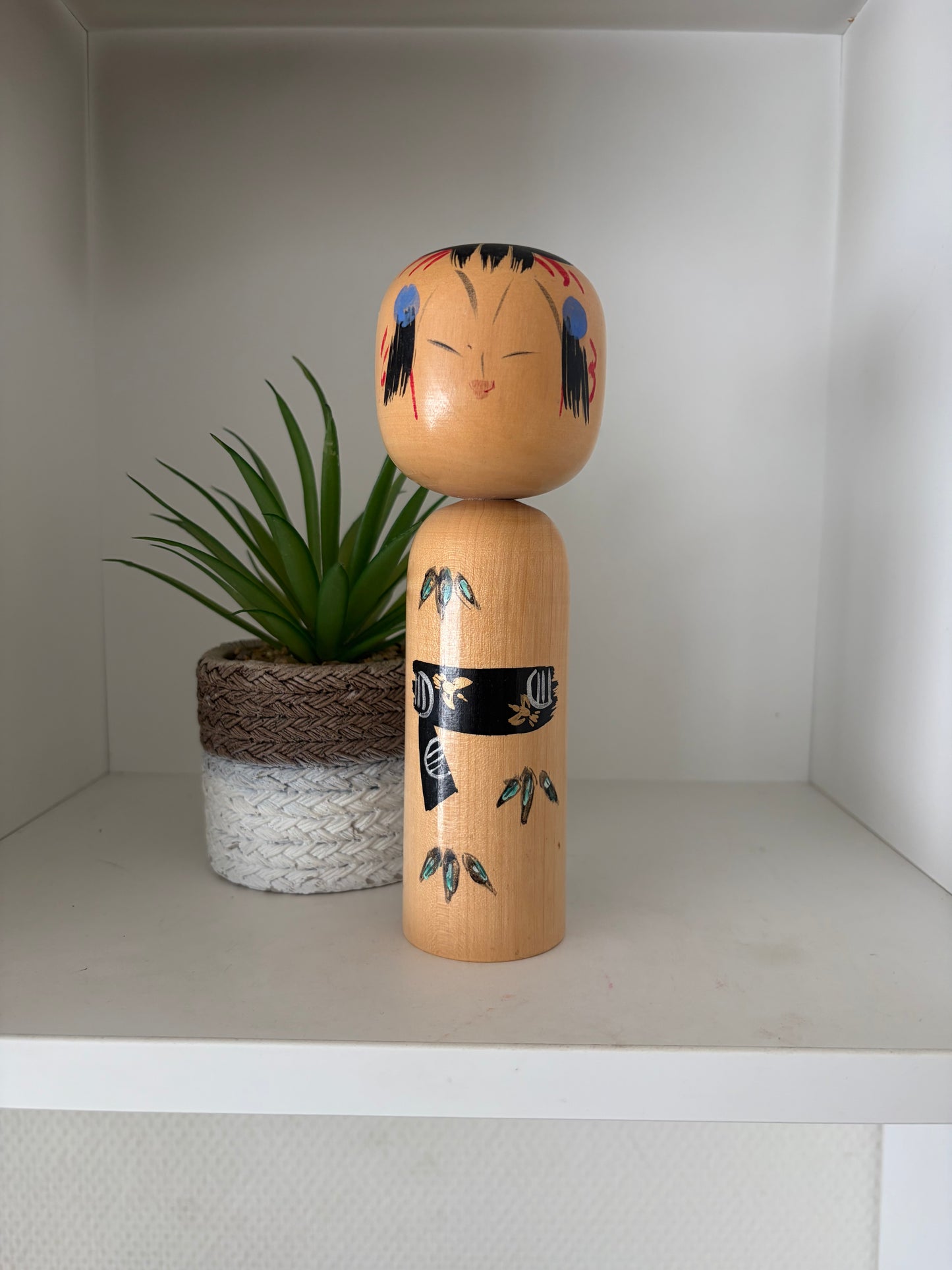 Vintage Creative Kokeshi By Takahashi Akinori (1957-)
