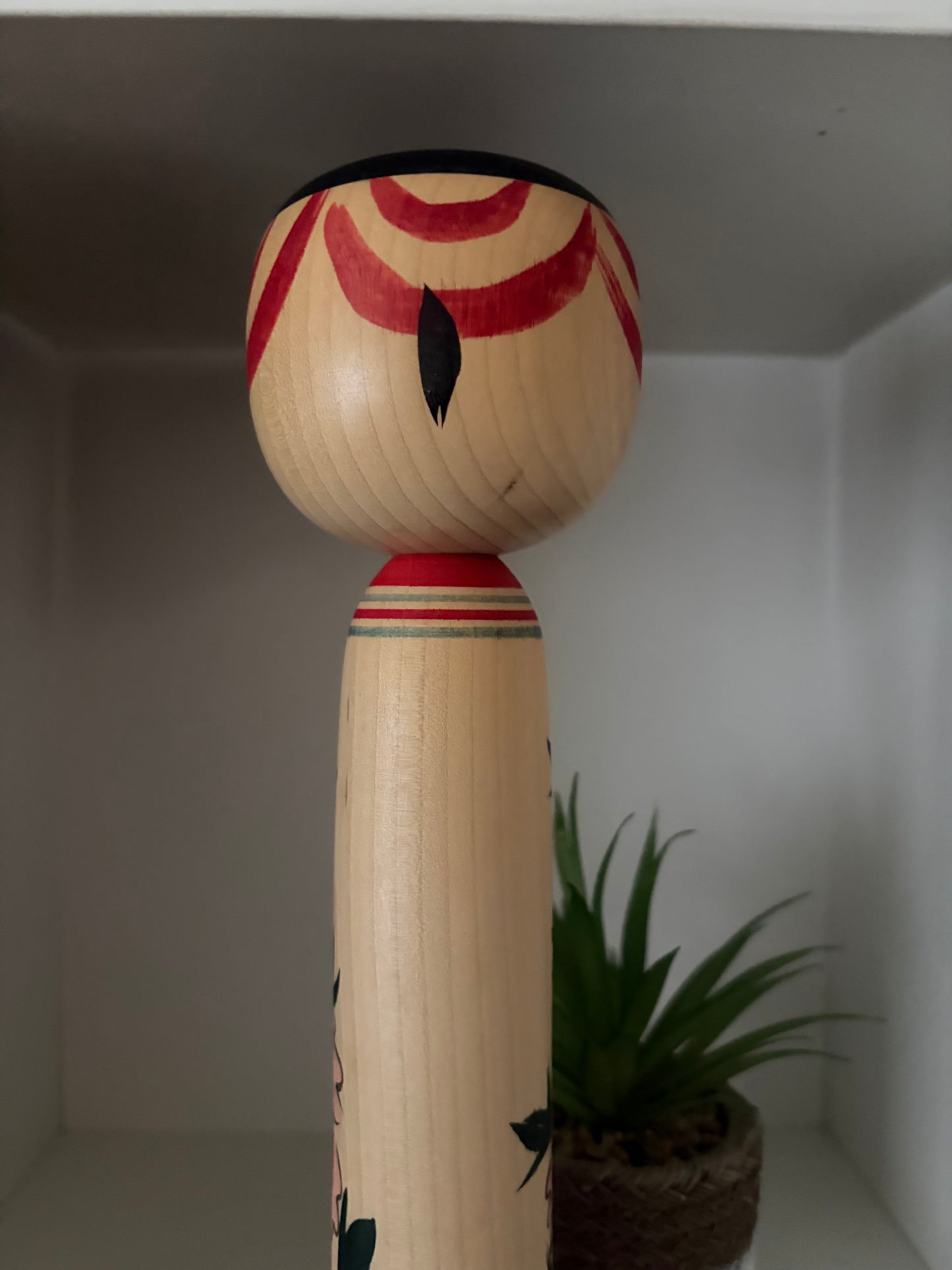 Rare Nakanosawa kokeshi by Honda Hiroshi（1934～2011）