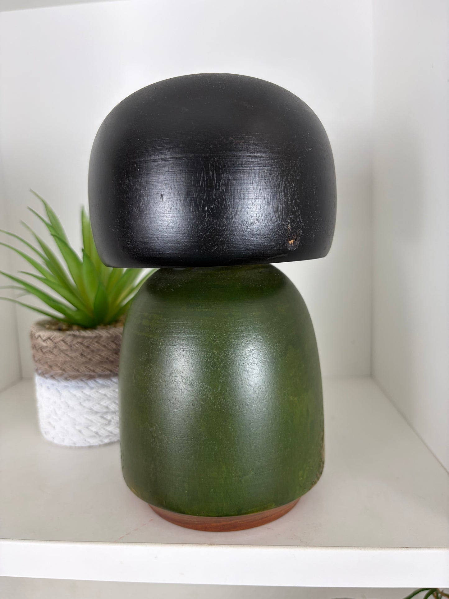 Vintage Gumma kokeshi by Kisaku