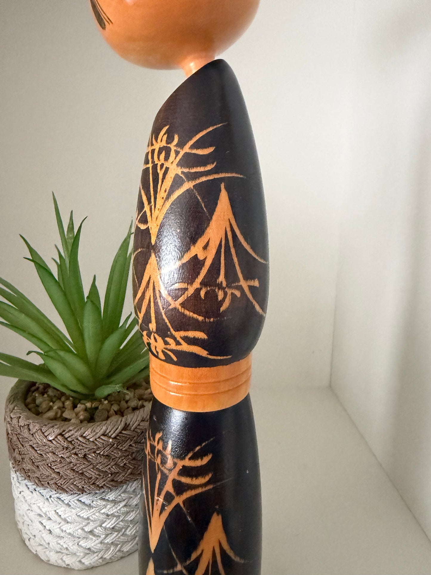 Vintage Sosaku Kokeshi By Sato Suigai (1920- )