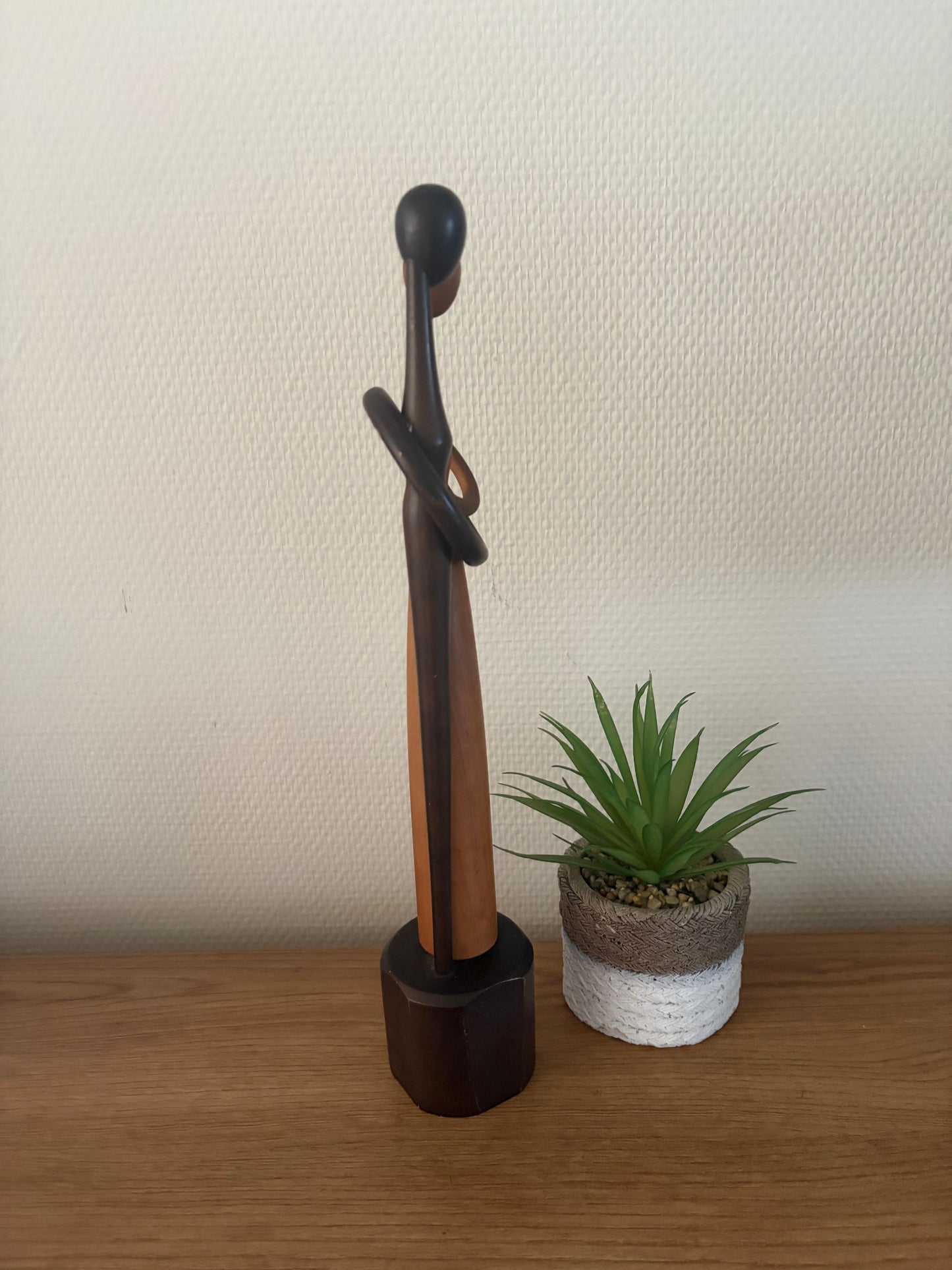 Rare vintage creative kokeshi by Taizan Sugisaki - Akebono