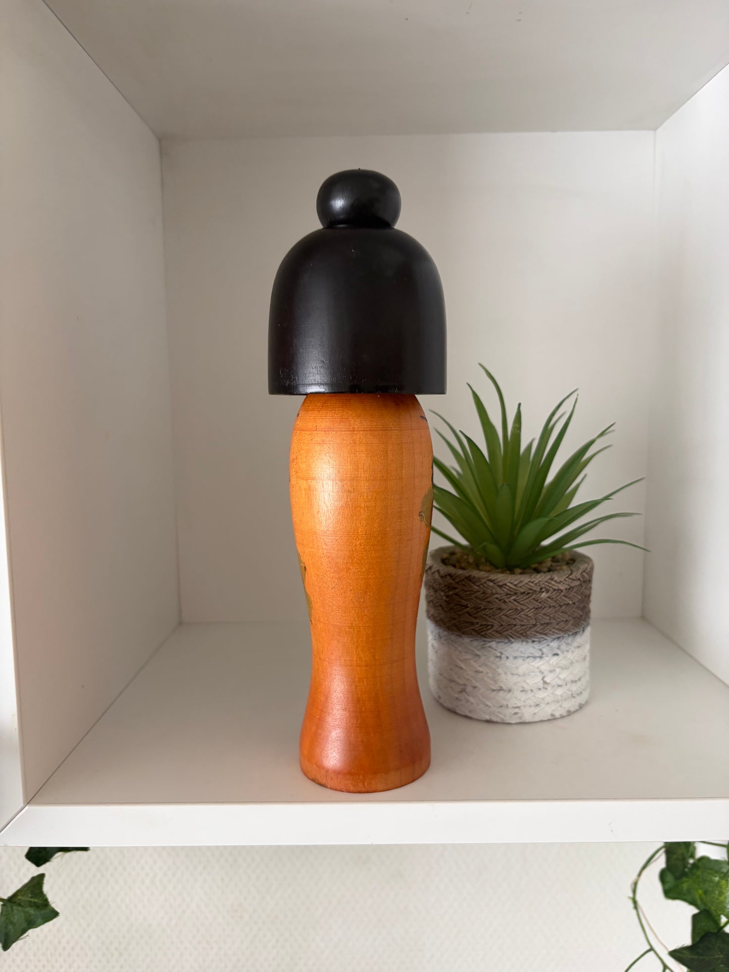 Vintage Gumma kokeshi by Kazuo Takamizawa (1927-)