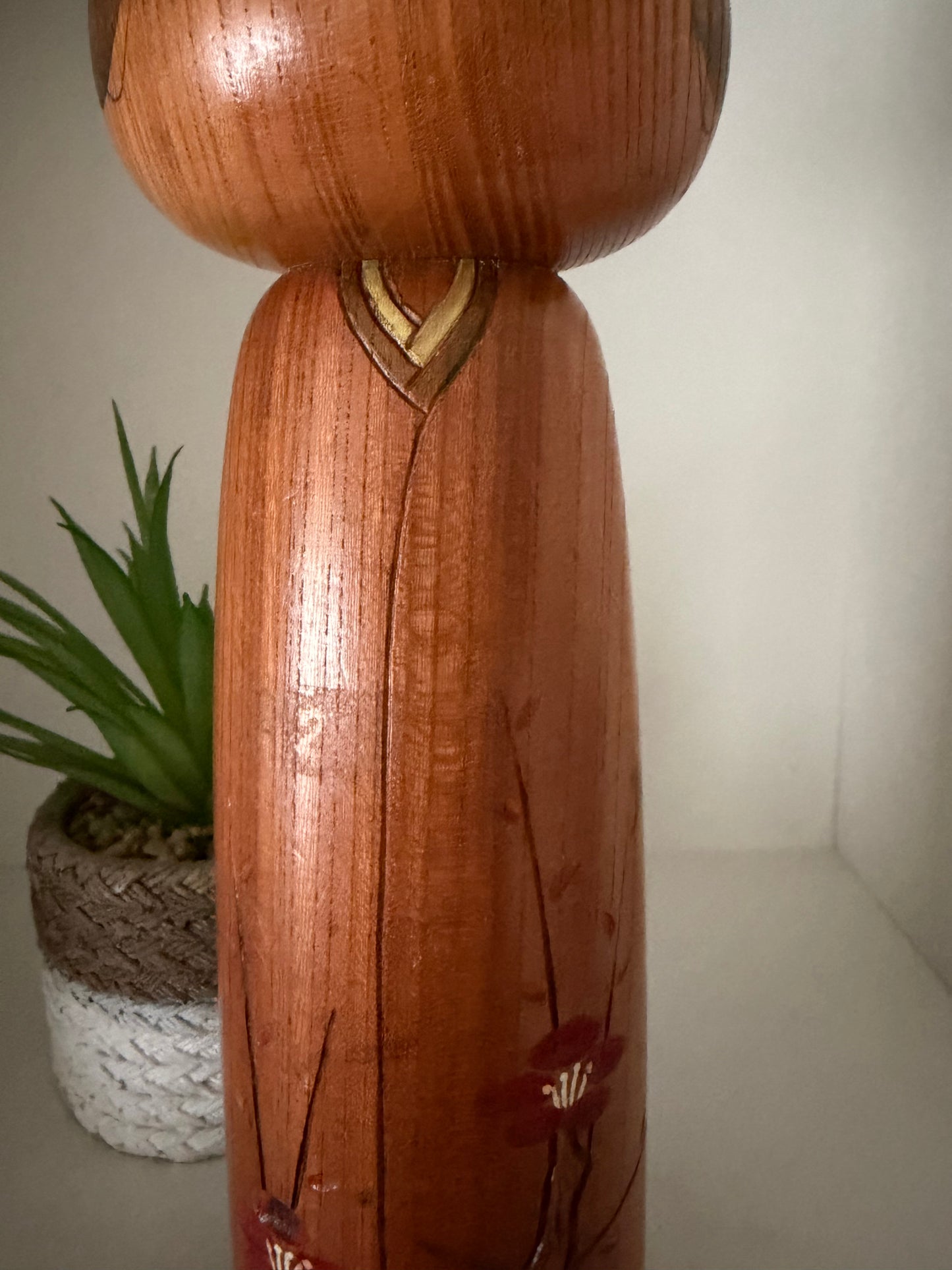 Vintage Sosaku kokeshi by Daisuke Takeda