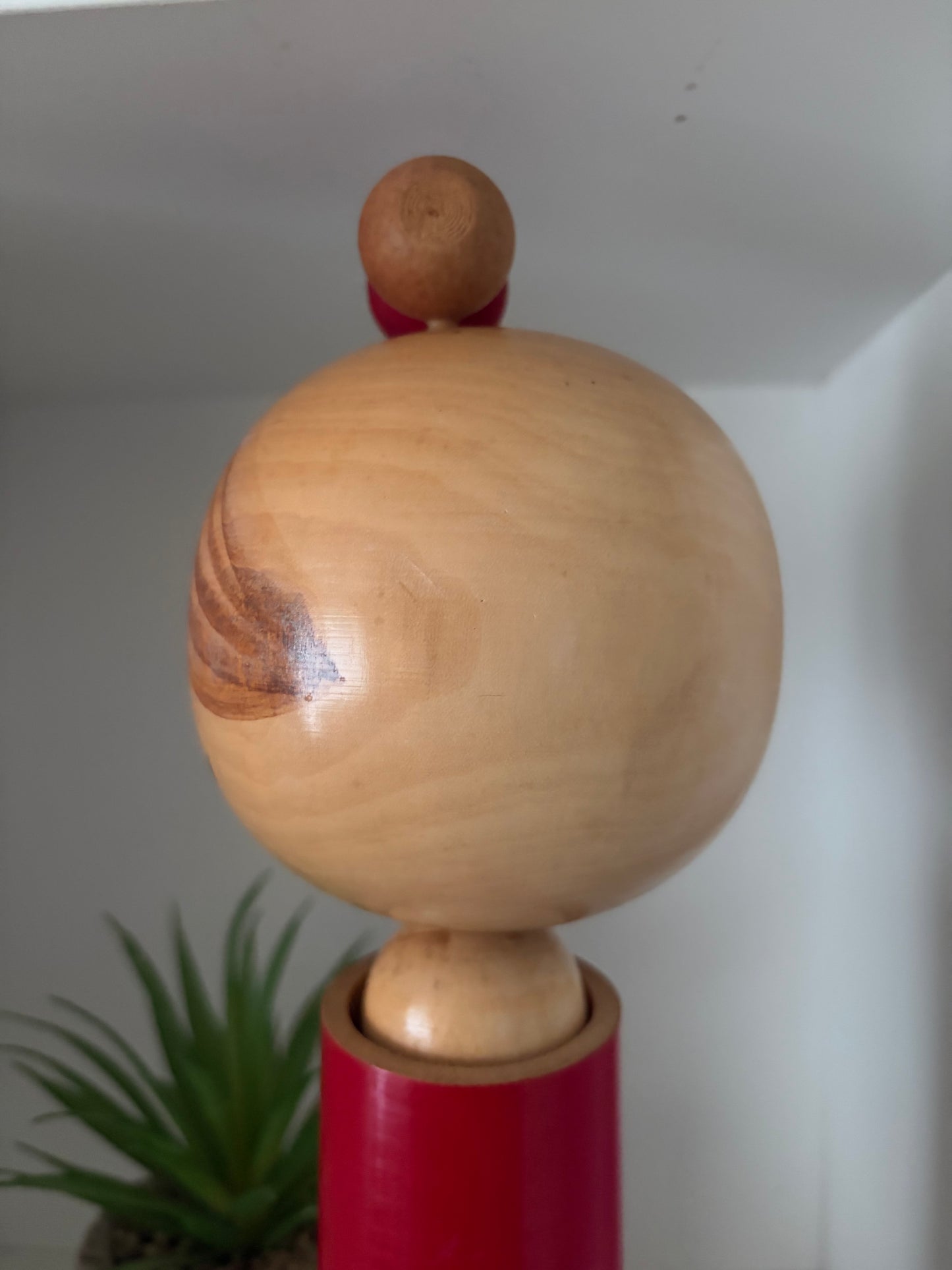 vintage sosaku kokeshi by Kazuo Takamizawa (1927-).
