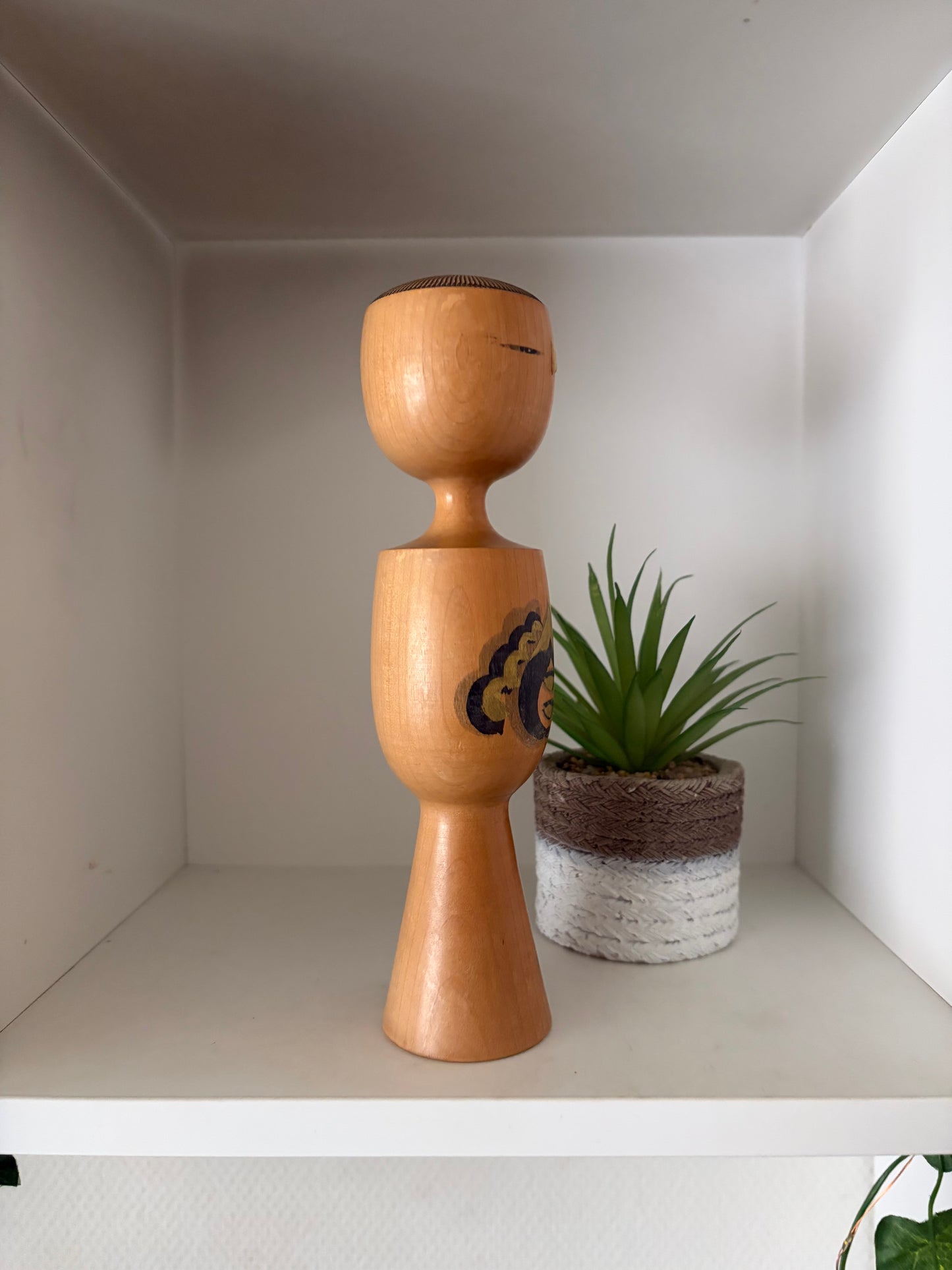 Rare Vintage Creative Kokeshi by Fukuju Yusa (1930-2001)