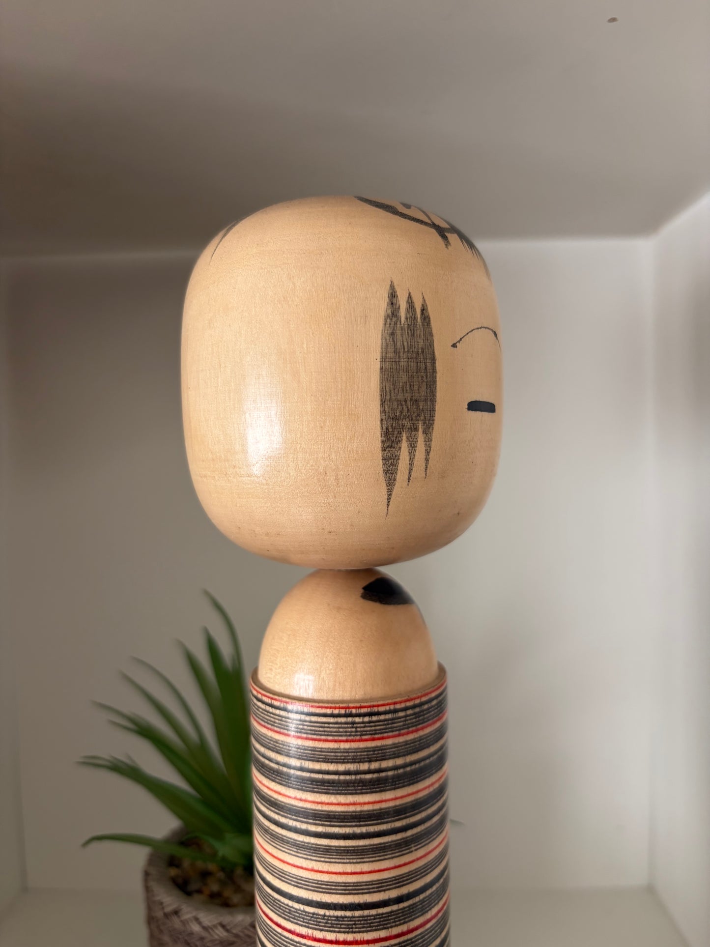 Rare Vintage Creative Kokeshi By Kahei Katase (1922-2015)