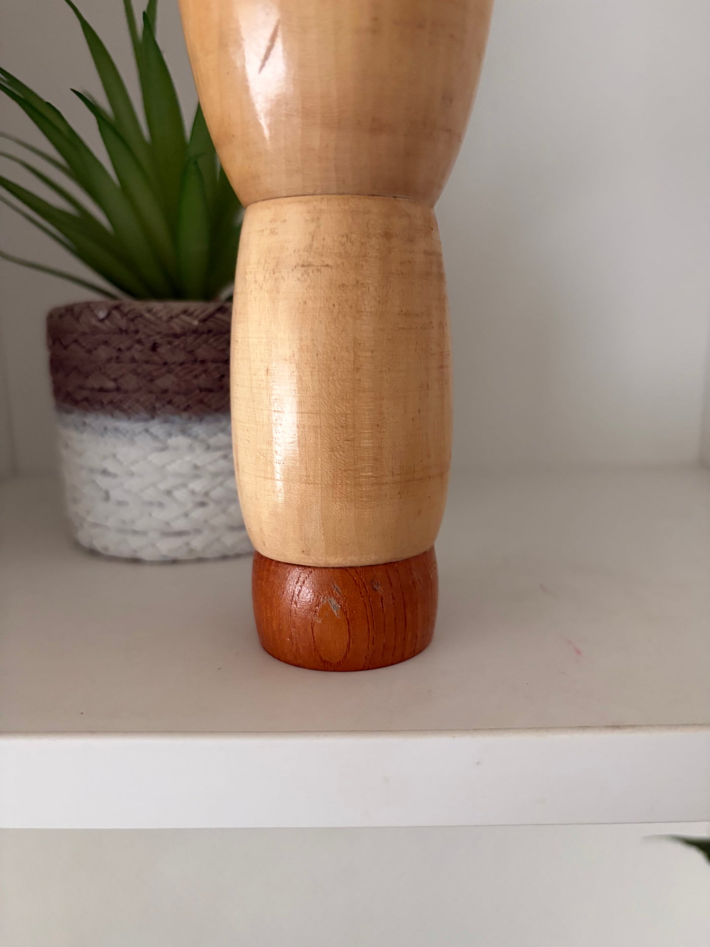 Vintage Sosaku kokeshi by Kato Masami (1925-)