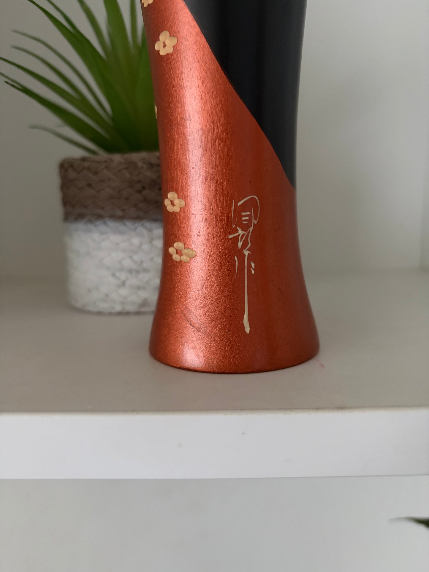 Vintage Gumma kokeshi by Usaburo