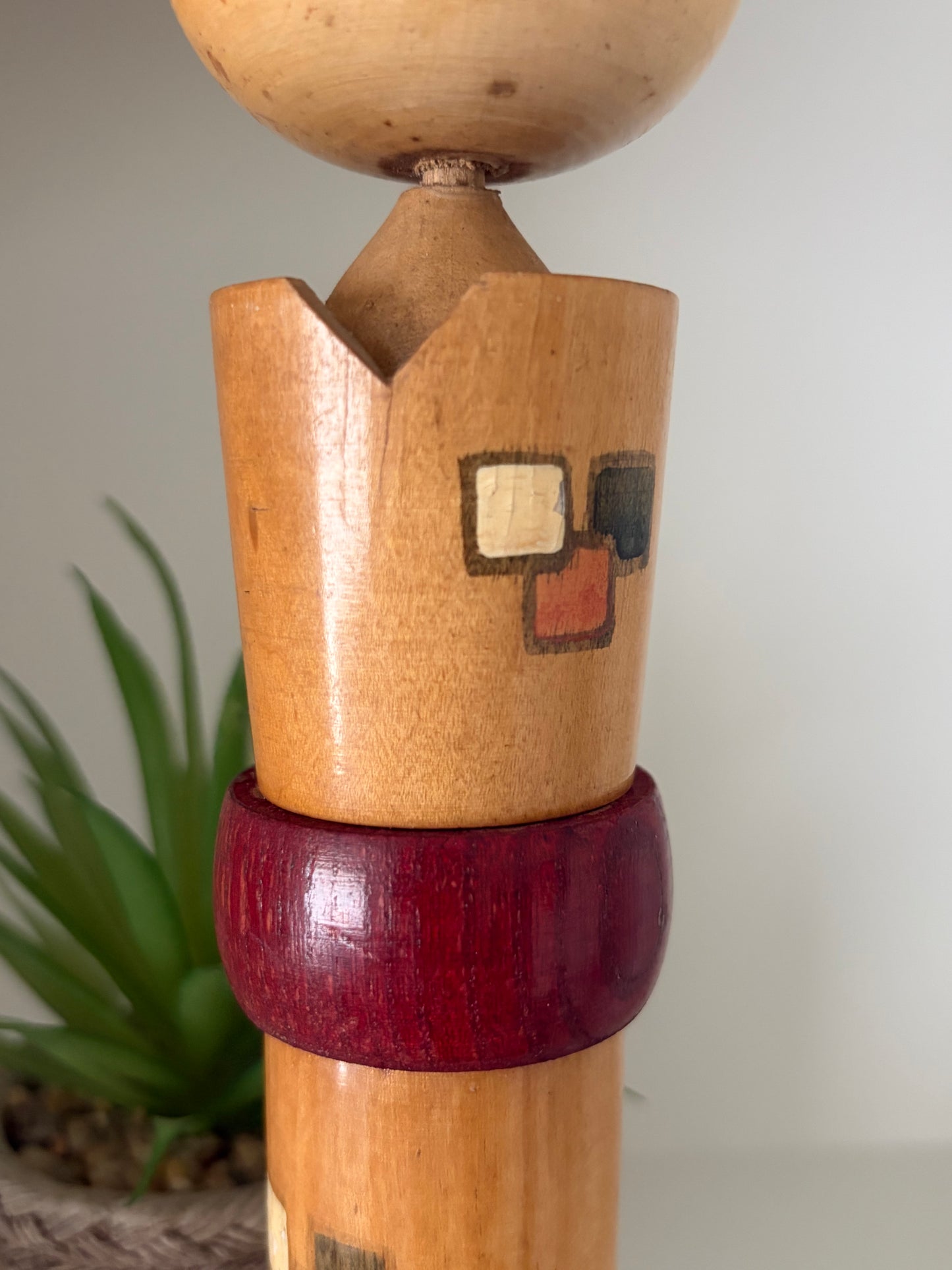 Vintage Sosaku kokeshi by Isamu Yamakawa